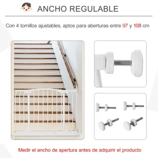 Barrera de Seguridad de Niños  96x72,5 cm