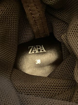 Botas de malla marrones