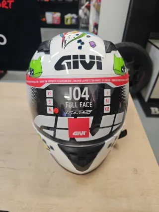 Casco Moto Diseño Comic