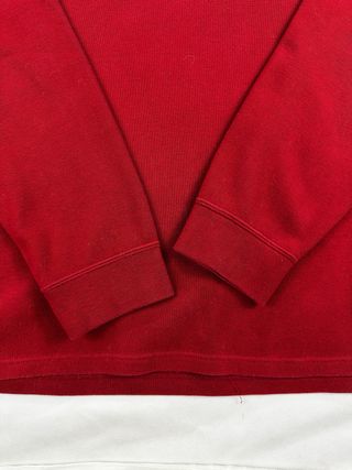 Polo Ralph Lauren Jersey Quarter Zip Rojo Talla XL
