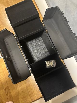 Maletín estética negro 50x34x24