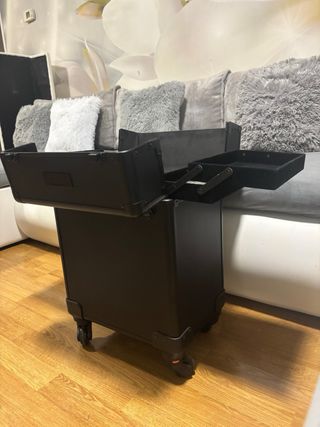 Maletín estética negro 50x34x24