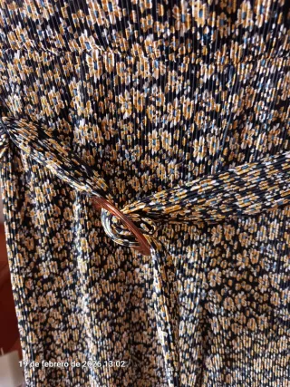 Mono Zara estampado floral talla M