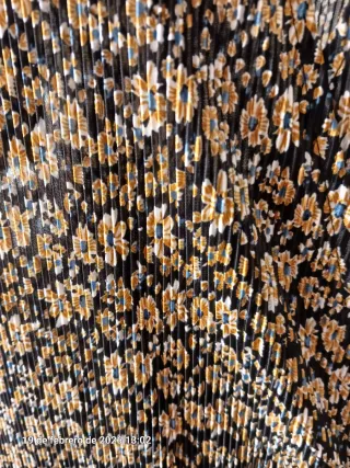 Mono Zara estampado floral talla M