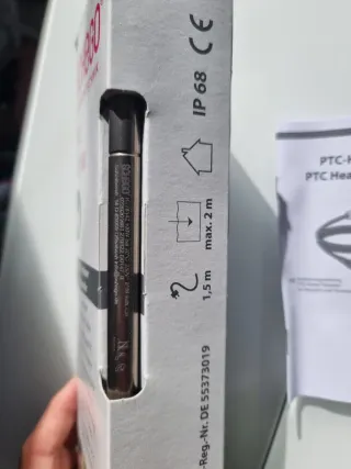 Calentador Acuario SCHEGO PTC 100W Titanio