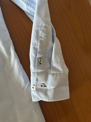 Camisa Oxford Azul Centauro