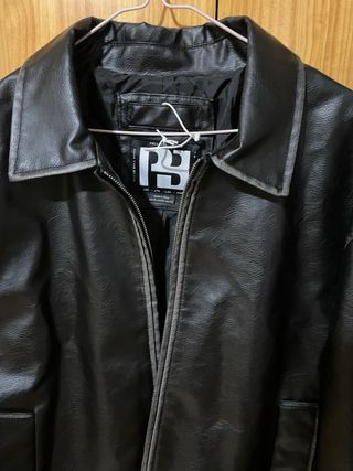 Chaqueta Cuero Pull&Bear Talla XL