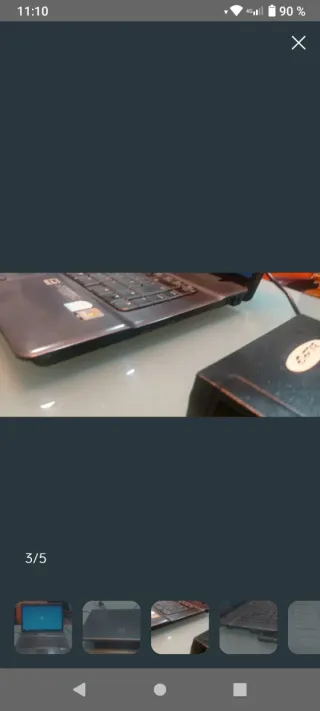 Ordenador portátil HP Negro