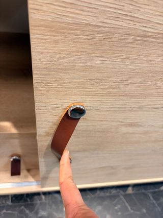 Mueble lavabo baño madera GRIFO INCLUIDO