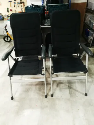 Sillas de camping plegables (2 unidades)