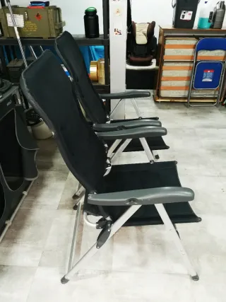 Sillas de camping plegables (2 unidades)