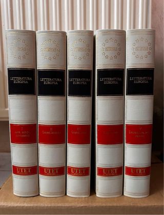Letteratura Europea - UTET (5 volumi)