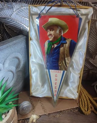 Banderin Lorne Greene Actor T.V Bonanza años 55