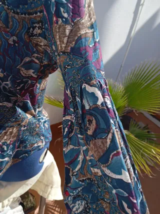 Camisa estampada mujer