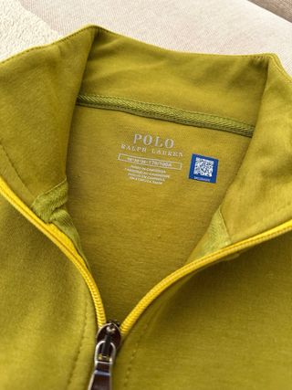 Sudadera Polo Ralph Lauren Media Cremallera Talla