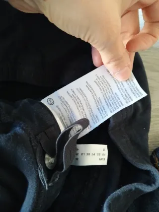 Vaqueros premamá talla 36