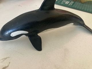 Lote animales plástico: Orca, Tiburón, Dinosaurio