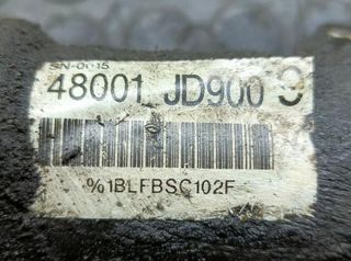 Cremallera nissan 48001jd9009 qashqai (j10) 182414