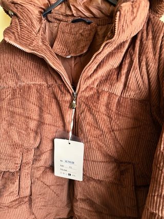 Abrigo Minority Marrón Talla XL