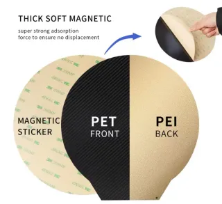 Lámina PEI PET para impresora 3D.