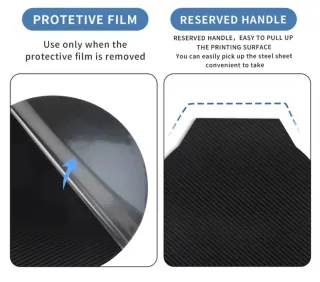 Lámina PEI PET para impresora 3D.