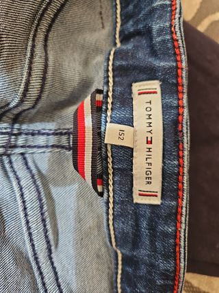 Pantalón vaquero bootcut niña Tommy Hilfiger Talla