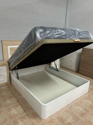 Canapé 135x190 con Colchón Viscoelástico