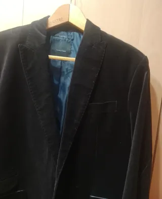 Chaqueta Zara Hombre Terciopelo