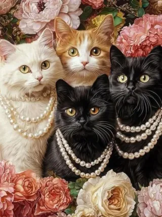 Láminas Gatos 21x30 cm