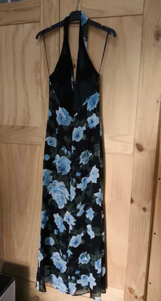 Zara Vestido largo floral sin estrenar Talla S