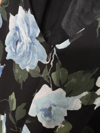 Zara Vestido largo floral sin estrenar Talla S