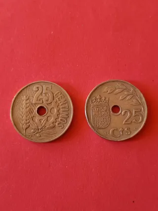 Lote 2 Monedas - República Española - (R02)