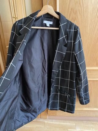 Blazer cuadros Primark