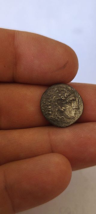 Dracma Alejandro Magno Plata Moneda Griega