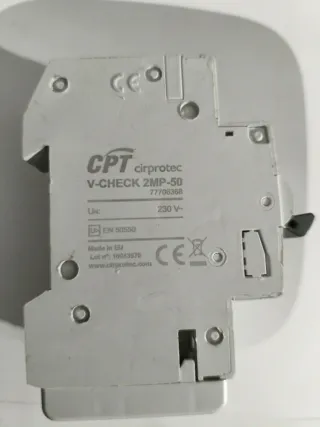 16 Automáticos + C50 sobretension