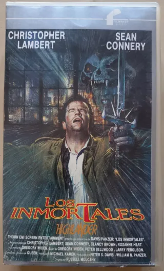 VHS Los Inmortales (Highlander)