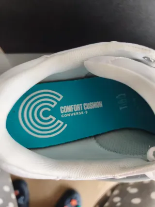 Zapatillas Converse Unisex Blancas Talla 41