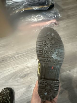 Botas de agua con estampado de caballos