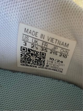 Zapatillas Adidas Niño Talla 34