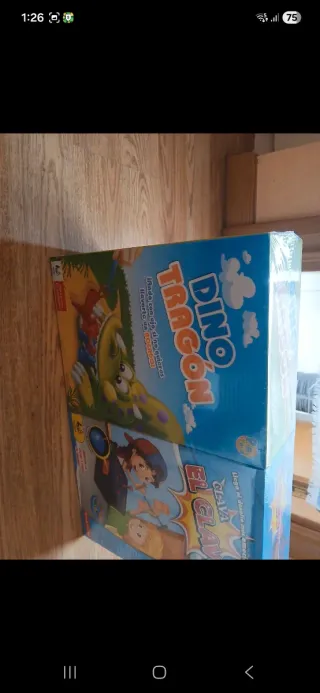 Juego infantil 2 en 1 Dino Tragón y El Clavo