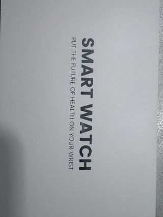 Reloj Inteligente Negro y Naranja