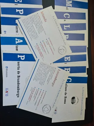 Colección Monedas Plata La Unión Europea