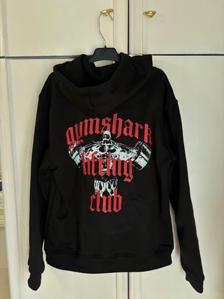 Sudadera negra Gymshark - talla M