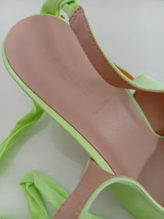 Gaelle Paris n.40 verdi con strass Nuove originali