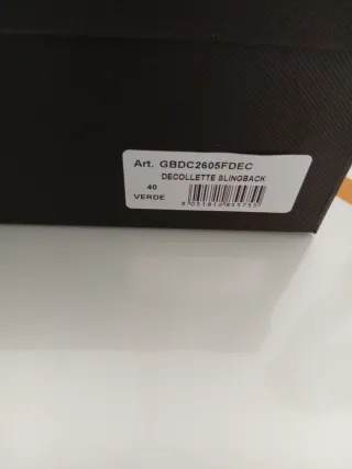 Gaelle Paris n.40 verdi con strass Nuove originali