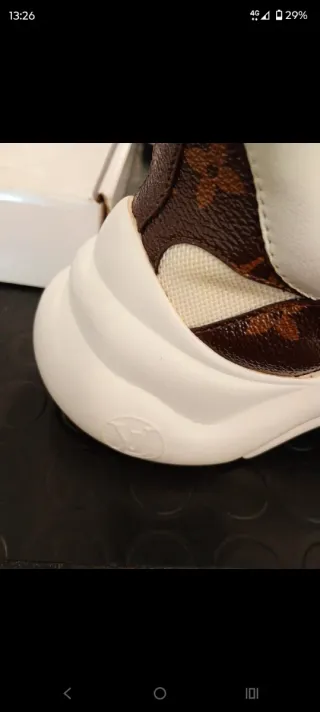 Sneakers Louis Vuitton Donna Bianche e Marroni
