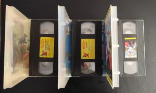 3 Películas VHS Disney Clásicos (Español)