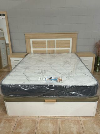 Canapé 135x190 con Colchón Viscoelástico