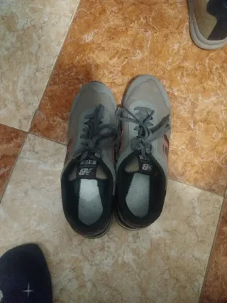 Zapatillas New Balance 515 Gris/Rojo 46.5