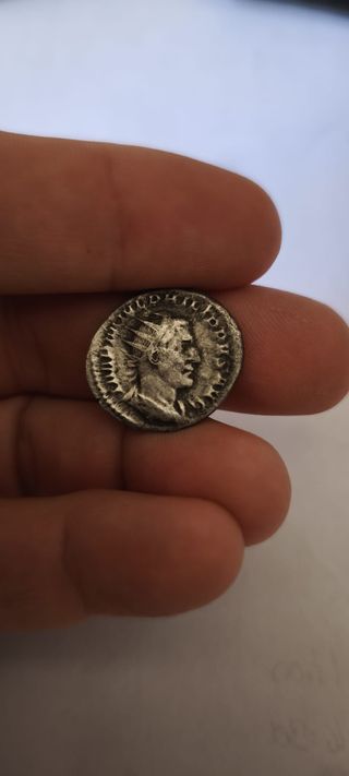 Moneda Romana Plata - Filipo el Árabe